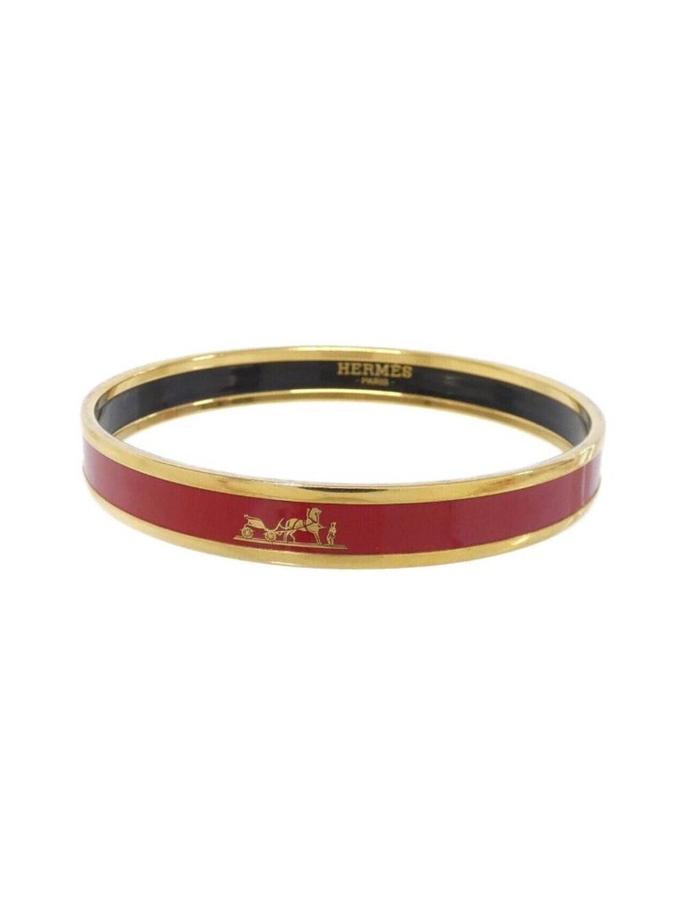 Hermes Caleche Bangle Bracelet